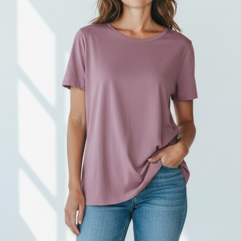 ModCloth Lilac purple tunic T shirt by Fervour